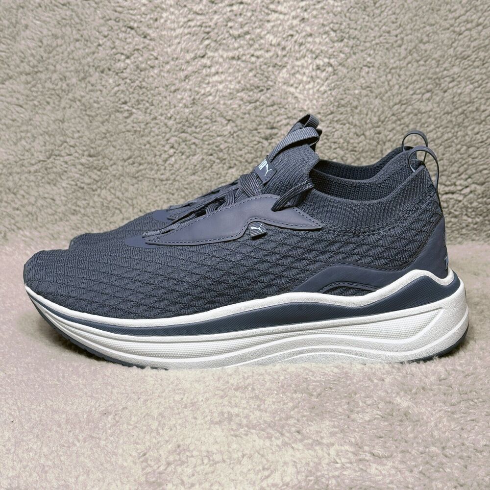 Puma Softride Stacked Premium Womens Size 11 Running Shoes Sneakers Inky Blue - Picture 3 of 9